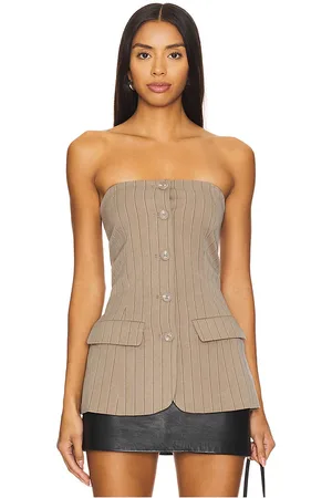 Steve Madden Emerald Top in - Brown. Size L (also in XL).