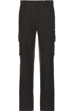 Vince Wool Flannel Cargo Pant in - Charcoal. Size 34 (also in 36).