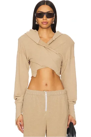 Sami Miro Open Seam Wrap Hoodie in - . Size M (also in S, XS).