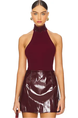 Retrofete Maci Bodysuit in - Burgundy. Size L (also in M).