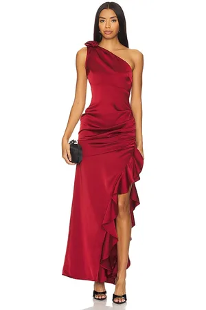 MAJORELLE Natalya Gown in - Wine. Size S (also in XS).