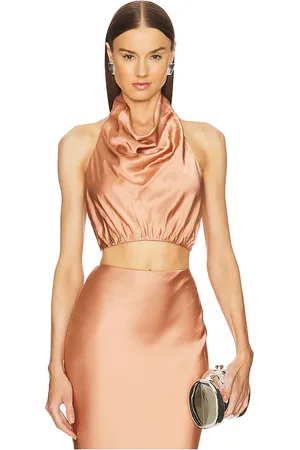 Michael Costello X REVOLVE Perla Top in - Metallic . Size S (also in XL).
