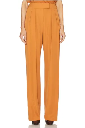 The Sei Double Pleat Trouser in - Tan. Size 0 (also in 4).