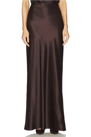 VERONICA BEARD Medina Skirt in - Chocolate. Size 14 (also in 6).