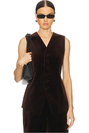 Ralph Lauren Velvet Vest in - Chocolate. Size 2 (also in 8).