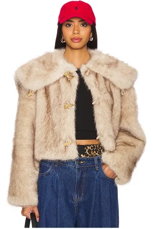 OW Hamilton Fox Cropped Jacket in - . Size L (also in M, S, XS).