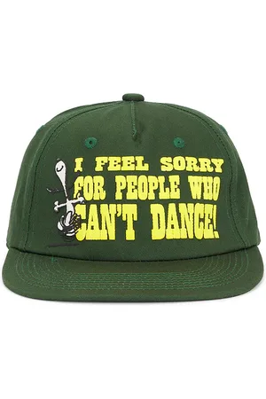 MARKET X Peanuts Dancing 5 Panel Hat in - Green. Size all.