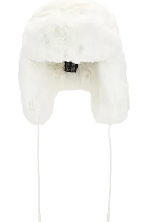 Goldbergh Cher Faux Fur Hat in - Cream. Size all.