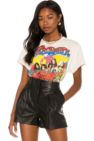 Madeworn Aerosmith Tee in - White. Size M (also in S, XS).