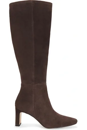 Sam Edelman Wide Calf Sylvia Boot in - Chocolate. Size 7.5 (also in 8, 9).
