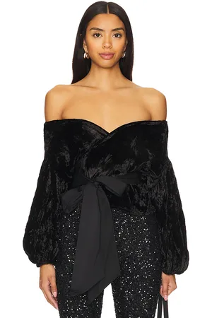 Leslie Amon Love Top in - Black. Size M (also in S, XS).