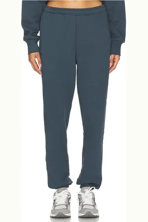 IVL COLLECTIVE French Terry Jogger in - Slate. Size M (also in S, XS).