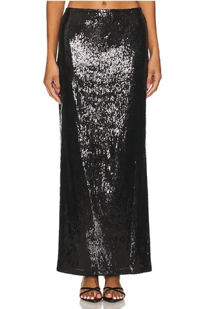 LnA Elettra Sequin Column Skirt in - . Size S (also in XS).