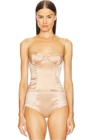 Kiki de Montparnasse Tous Les Jours Bustier in - Nude. Size S (also in XS).