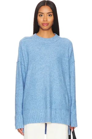 Free People Phoebe Pullover in - Blue. Size M (also in S, XS).