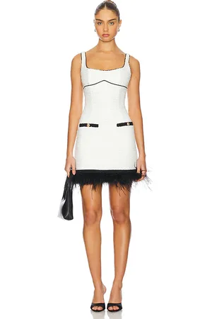 Saylor Velma Dress in - White. Size L (also in M, S).