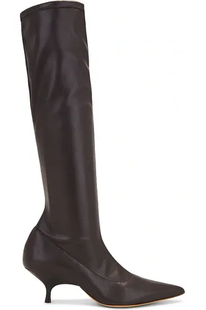Gia Borghini Hera Boot in - Brown. Size 36 (also in 38, 39).
