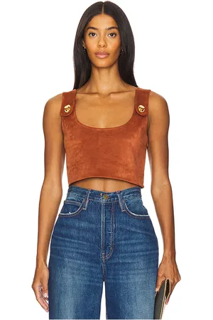 ALEXIS Noire Top in - Rust. Size M (also in S).