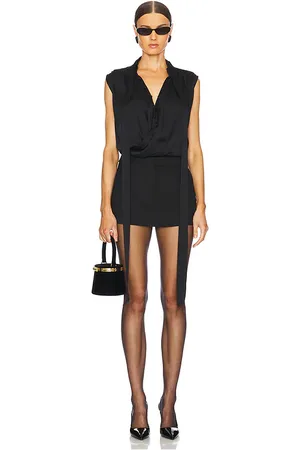 Kiki de Montparnasse Crossover Sleeveless Bodysuit in - . Size M (also in S, XS).