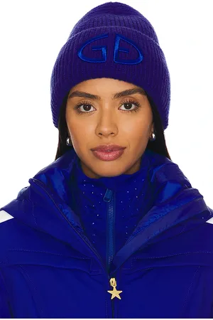 Goldbergh Valarie Beanie in - Blue. Size all.