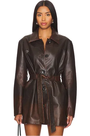 LaMarque Marlowe Coat in - Brown. Size S (also in XS).