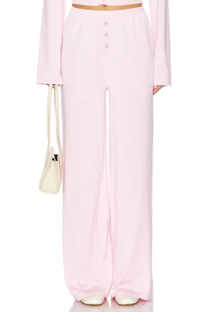 SNDYS X REVOLVE August Button Pants in - Blush. Size L (also in M, S, XL, XS, XXL, XXS).