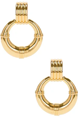 Heaven Mayhem Rosa Earrings in - Metallic . Size all.
