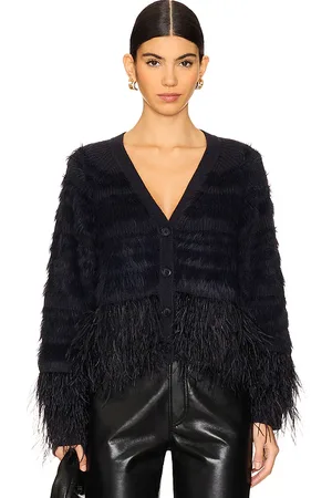 Cinq A Sept Vida Feather Cardigan in - . Size M (also in S).