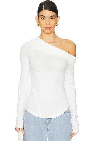 Free People X REVOLVE Iris Layering Top in - White. Size L (also in M, S, XL, XS).