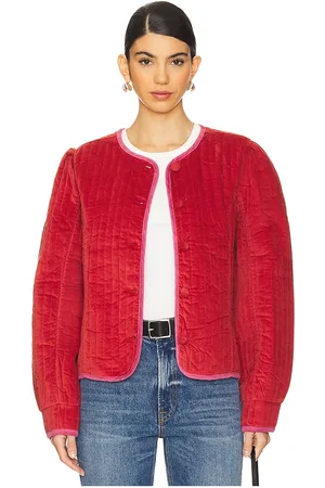 Free People Natalia Jacket in - Red. Size M (also in S, XS).
