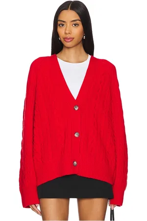 Ivy & Oak Kymberly Cardigan in - Red. Size M (also in S, XS).