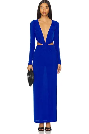 OW Midnight Maxi Dress in - Blue. Size S (also in XS).