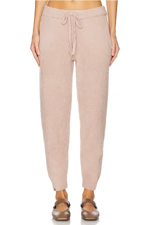 Barefoot Dreams CozyChic Luxe Jogger in - Beige. Size M (also in L, S, XL, XS).