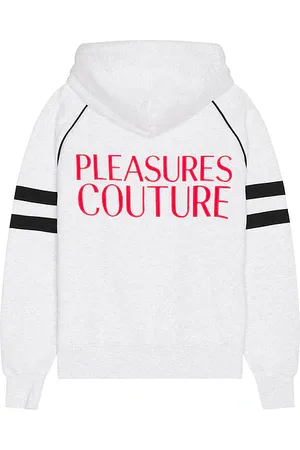 Pleasures Couture Hoodie in - Light Grey. Size L (also in M, S, XL/1X).