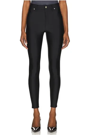 GOOD AMERICAN Compression Shine Good Waist in - Black. Size 2 (also in 22, 24, 4, 6).