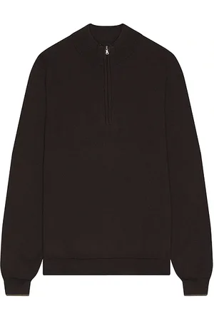 Rhone Commuter 1/4 Zip Sweater in - Brown. Size M (also in S).