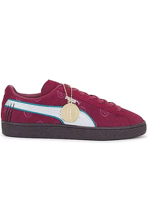 PUMA X One Piece Suede in - Burgundy. Size 10 (also in 9.5).