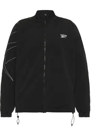 Reebok X Kanghyuk Stitched Logo Track Jacket in - Black. Size L (also in M, XL).