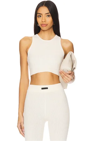 FEAR OF GOD Waffle Sport Tank in - White. Size L (also in M, S, XS).