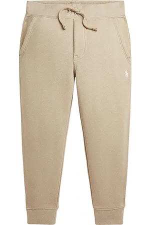 Ralph Lauren Kids Fleece Jogger in - Tan. Size 2 (also in 4).