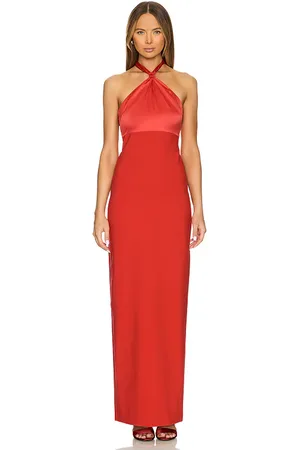 LIKELY Francesca Gown in - Red. Size 0 (also in 2, 4, 6, 8).