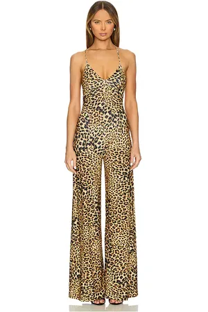 Norma Kamali Low Back Slip Jumpsuit in - Brown. Size M (also in XS).