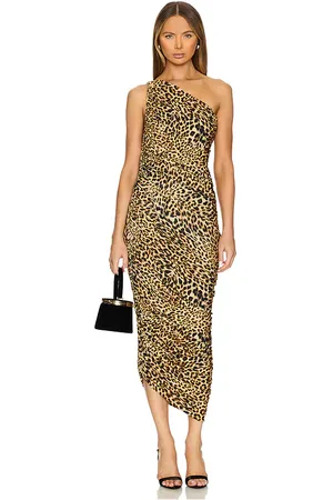 Norma Kamali Diana Gown in - Brown. Size L (also in M, S, XL, XS).