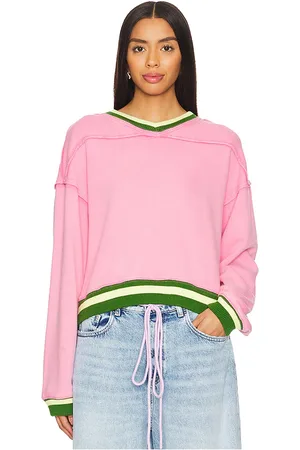 Free People Rio Sweatshirt in - Pink. Size L (also in S).