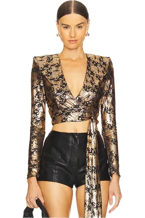 Zhivago Vertigo Top in - Metallic Gold. Size 10 (also in 2, 4, 6, 8).