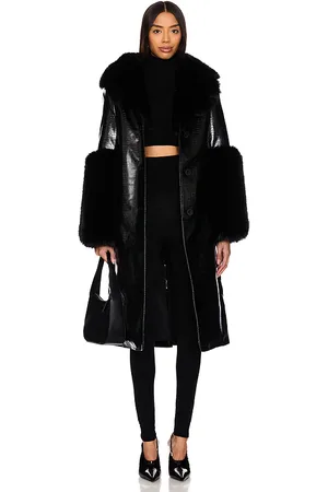 OW Astrid Faux Fur Coat in - . Size M (also in S).
