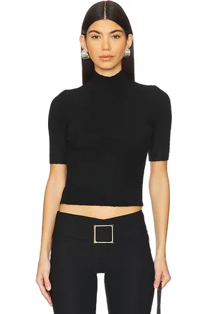 SER.O.YA Yuna Fuzzy Knit Top in - . Size L (also in M, S, XS, XXS).