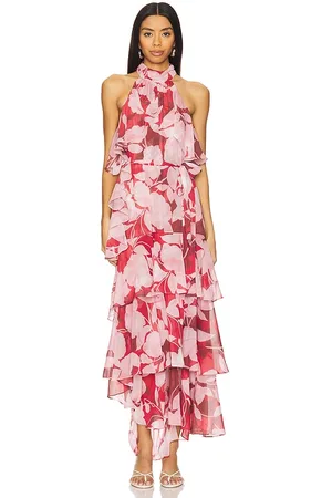 MISA Calissa Dress in - Pink. Size M (also in S, XL, XXS).