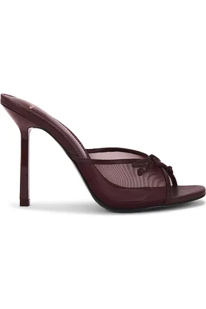 BLACK SUEDE STUDIO Luna 100 Mule in - Wine. Size 39 (also in 40).