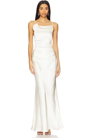 Runaway The Label Pianni Maxi Dress in - Ivory. Size L (also in S, XL).